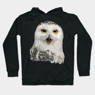 Snowy owl Hoodie